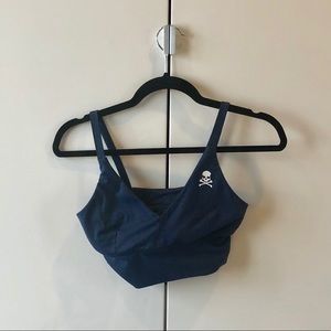 Navy Blue SoulCycle Sports Bra